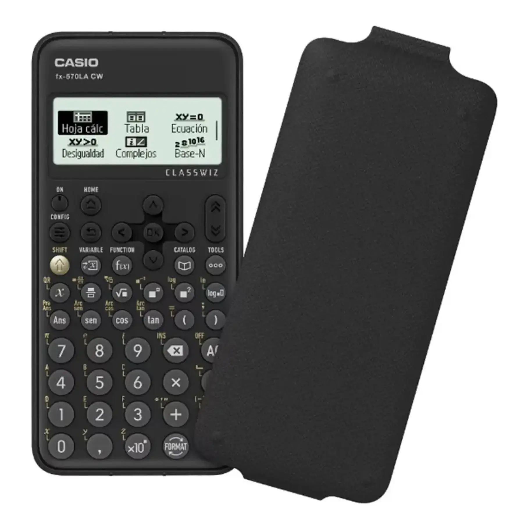 Calculadora Científica Casio Fx-570lacw Negra 12 Dígitos  2