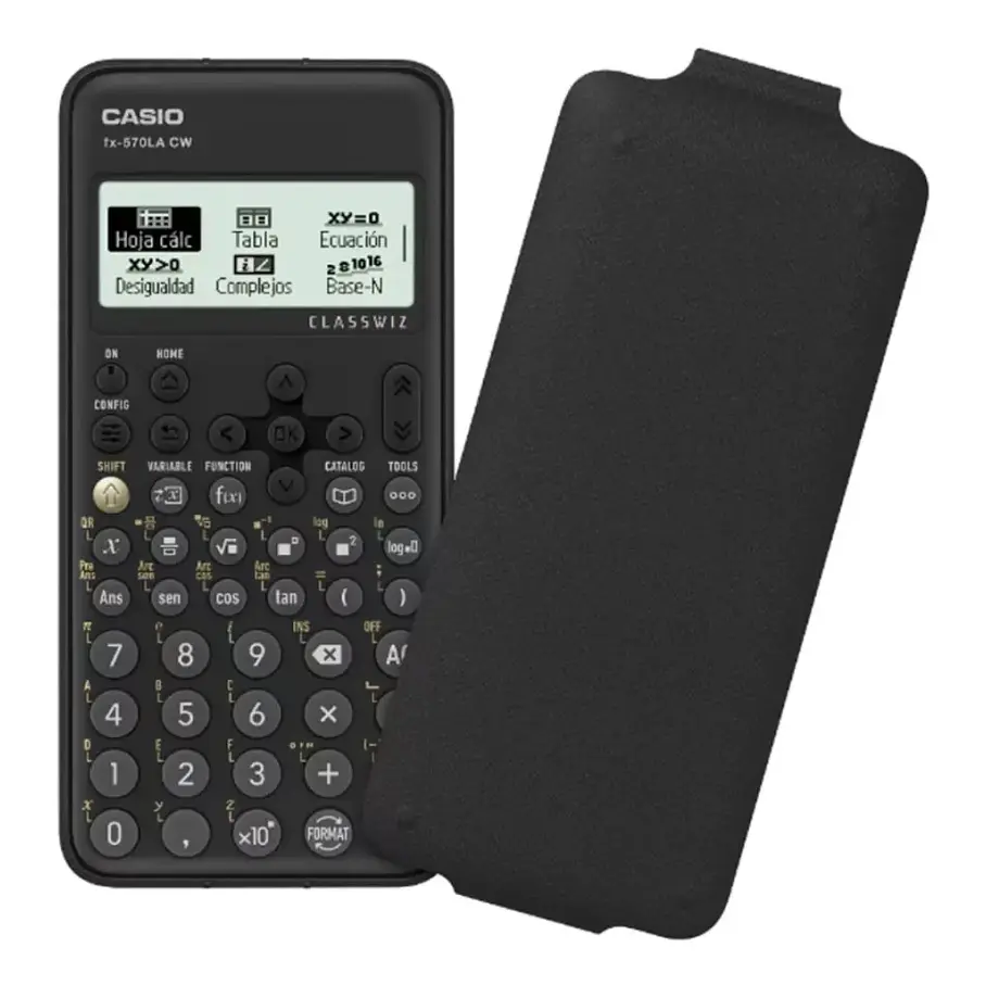 Calculadora Científica Casio Fx-570lacw Negra 12 Dígitos  2