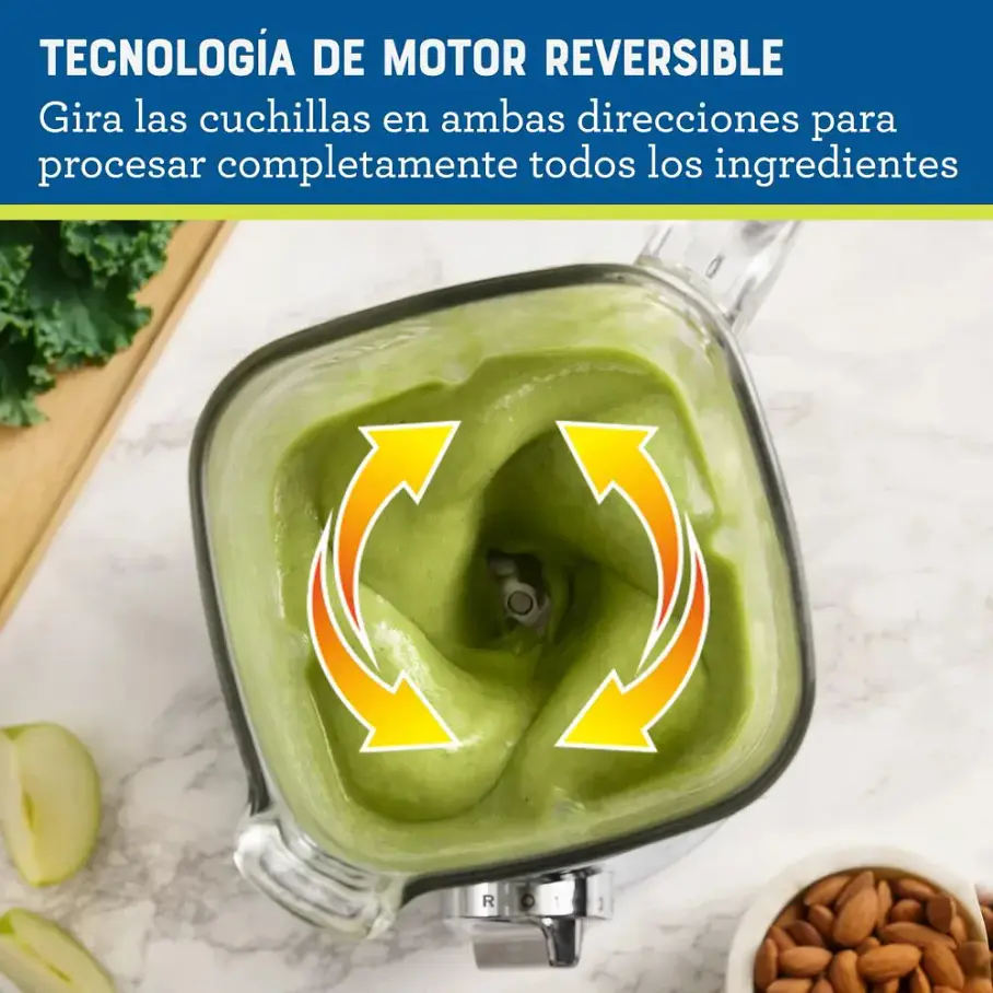Licuadora Oster Osterizer Max 1.75 Lts Plateado BLSTPB-RGR Super Potencia 1500w. 9