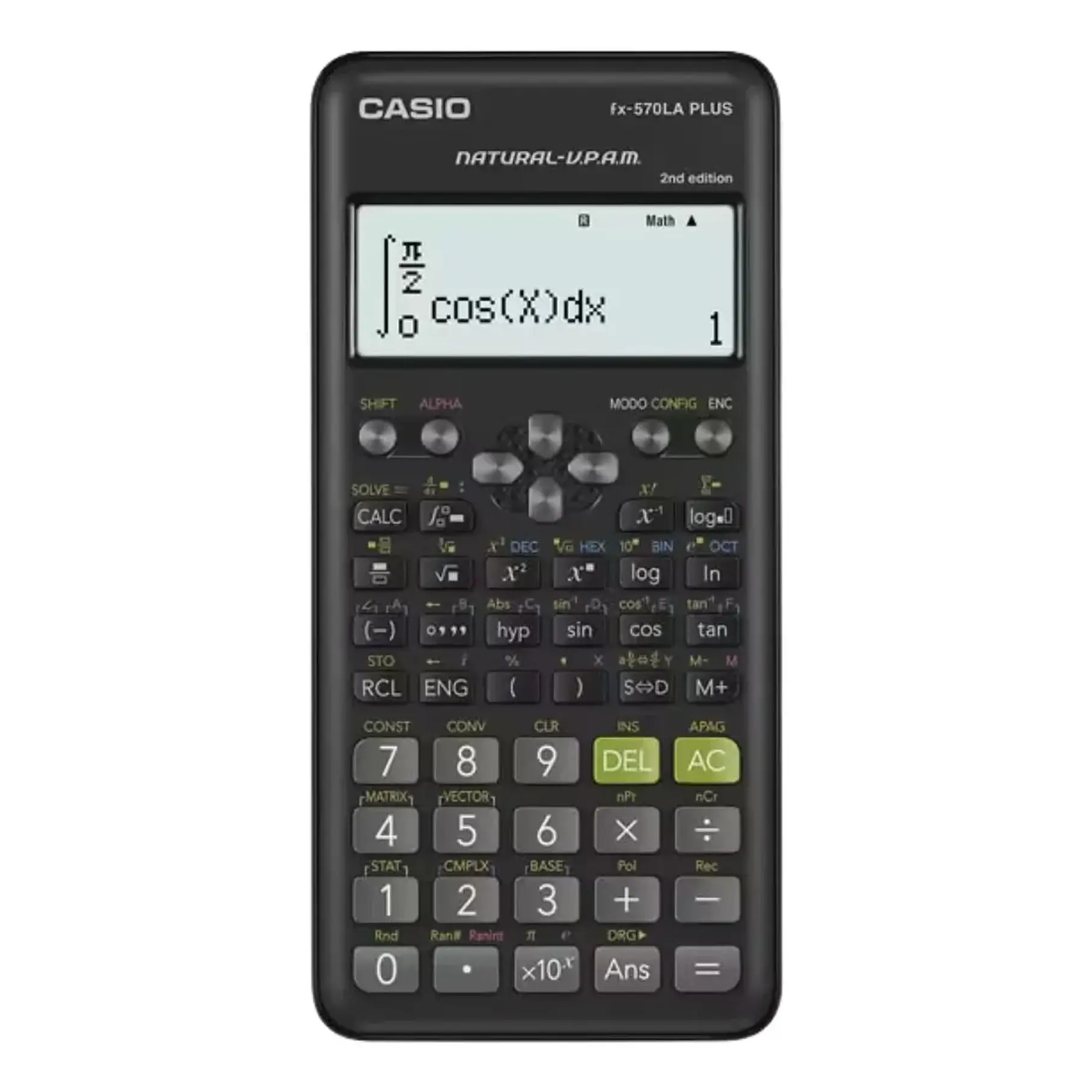 Calculadora Casio Científica FX-570 LA PLUS Negra 1