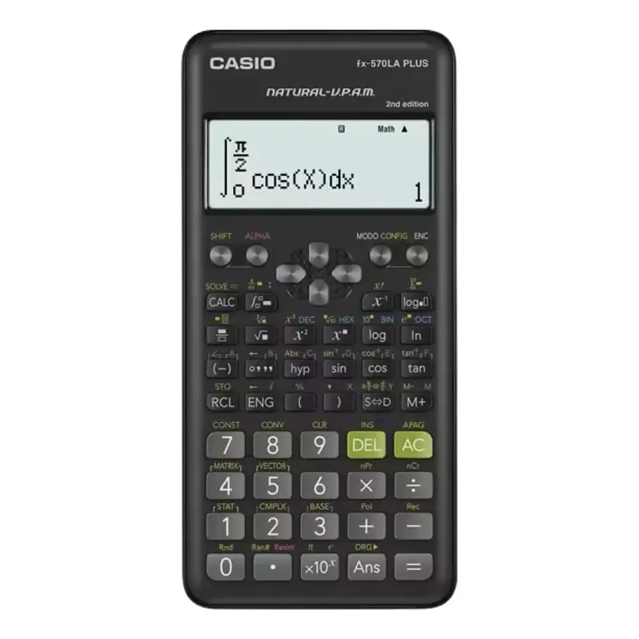 Calculadora Casio Científica FX-570 LA PLUS Negra 1