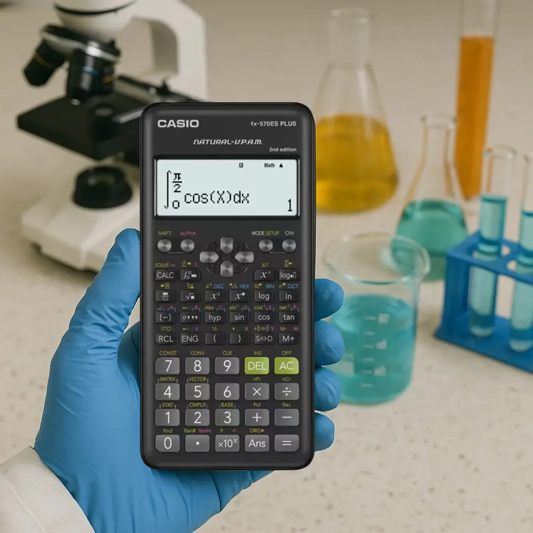 Calculadora Casio Científica FX-570 LA PLUS Negra 3