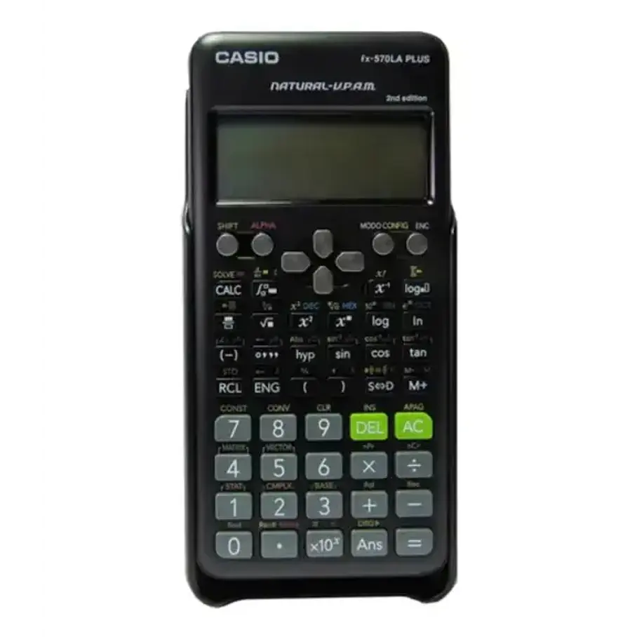 Calculadora Científica Casio Fx-570 es Plus Universidad Negro 2