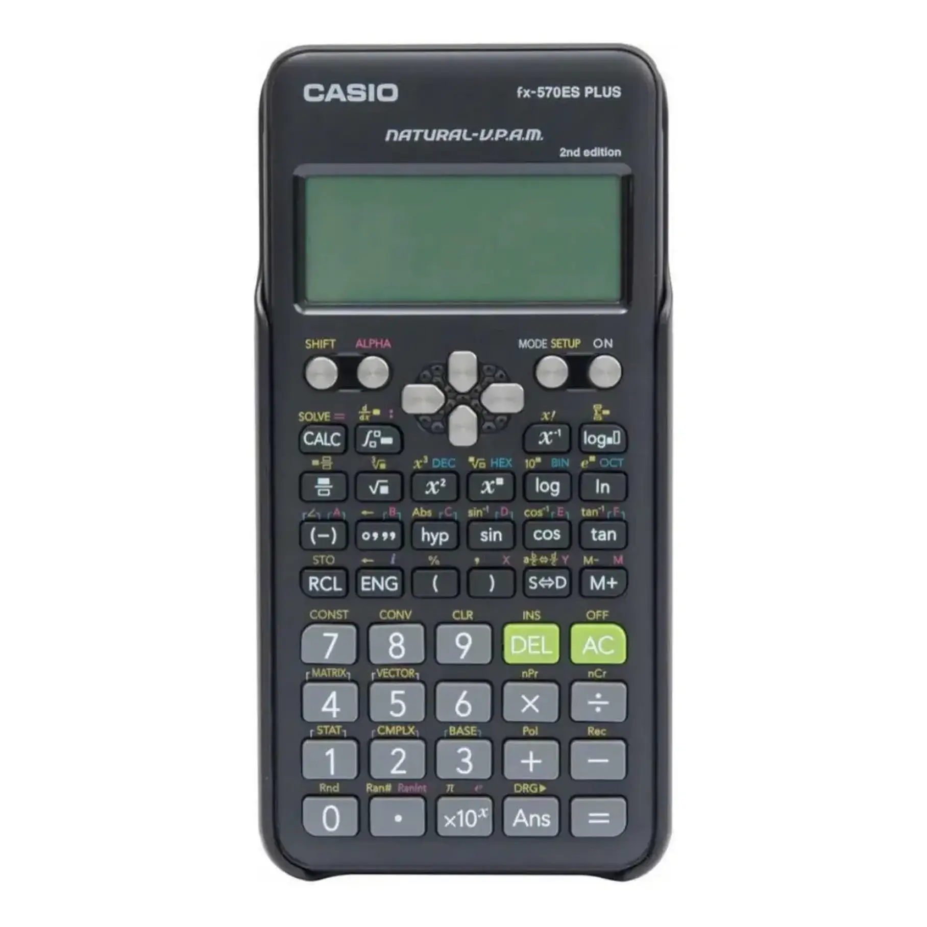 Calculadora Científica Casio Fx-570 es Plus Universidad Negro 4