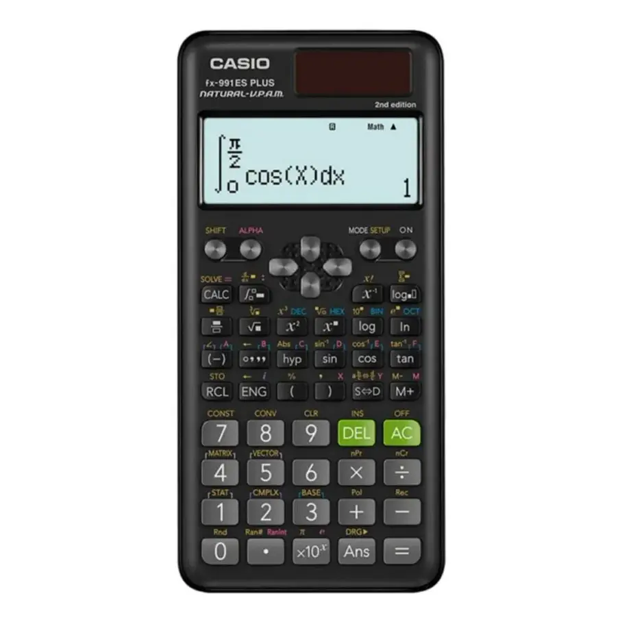Calculadora Cientifica Casio Fx-991 es Plus Negra universidad 1
