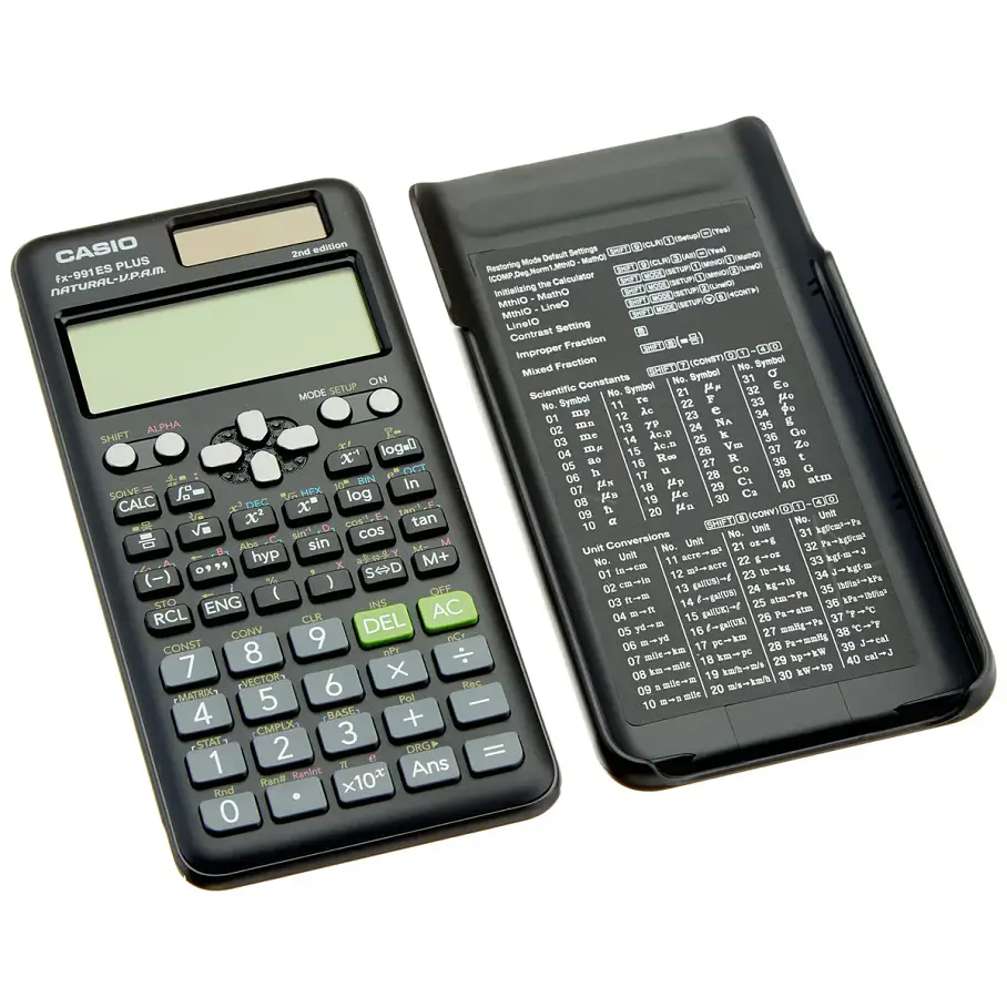 Calculadora Cientifica Casio Fx-991 es Plus Negra universidad 4