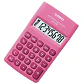 Calculadora Casio 8 Digitos Hl-815L Color Rosada Mini - Miniatura 3