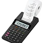 Calculadora  Nueva Na Cx de bobina negra Casio HR-8RC-BK Blanco / Negro - Miniatura 3