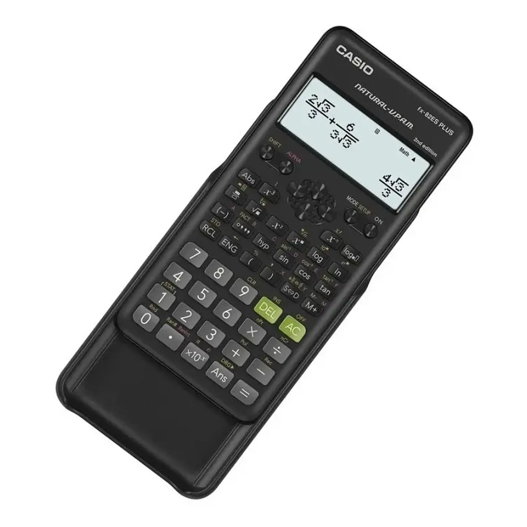 Calculadora científica Casio FX-82LA Plus Colores Negro Rosado Azul. 4