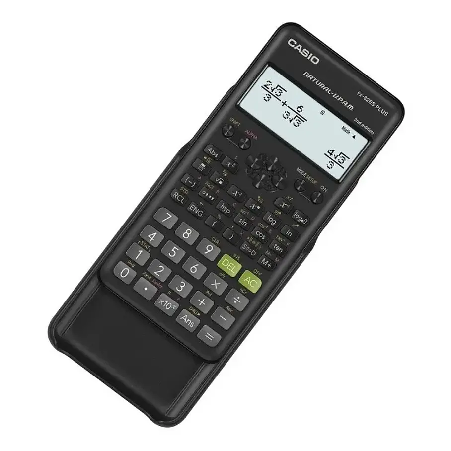 Calculadora científica Casio FX-82LA Plus Colores Negro Rosado Azul. 4