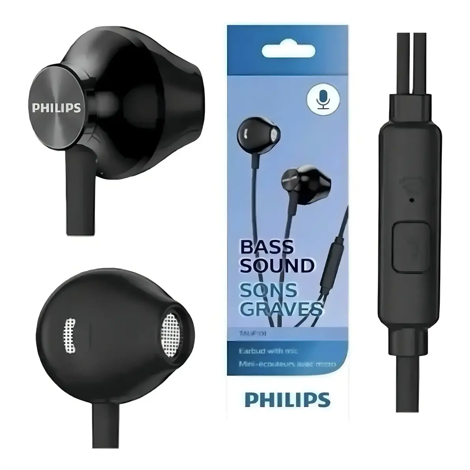Auriculares Audifonos Manos Libres Philips In Ear Taue101bk/00. 4