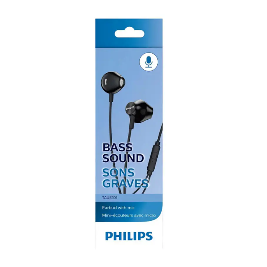 Auriculares Audifonos Manos Libres Philips In Ear Taue101bk/00. 3