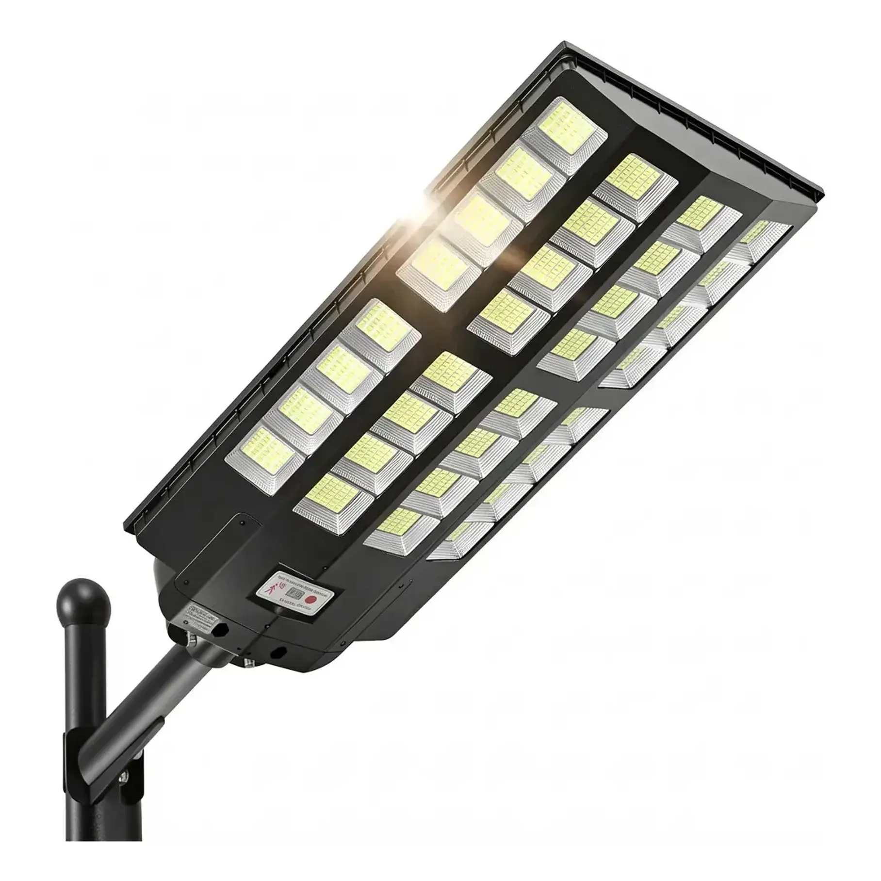 Foco Solar Posta Led Gigante 10.000w Potente + Control + Soporte Foco Para Exterior 2RL Amplio Estadio Percelas Campo Iluminacion Potente Super Foco. 1