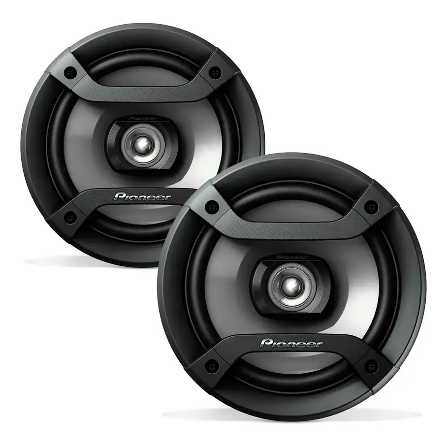 Parlantes De Auto Pioneer Ts-f1634r: Altavoces De Audio Para Automovil De 2 Vías Rango Completo De 6.5'' Potencia Máxima De 200w 4