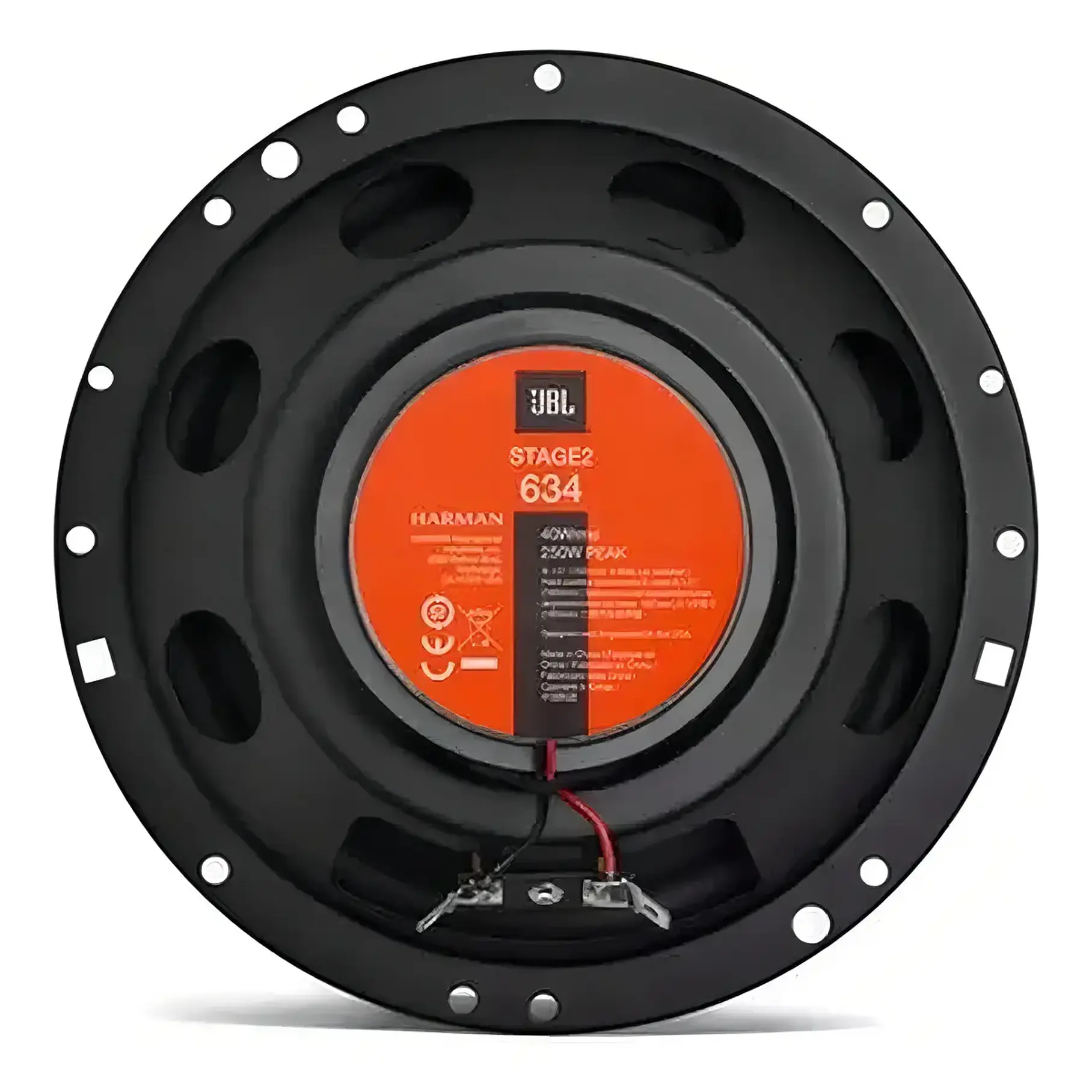 Parlantes Carro Jbl 250w 16cm 6.5' 3 Vias Stage 2 634 Color Negro. 3