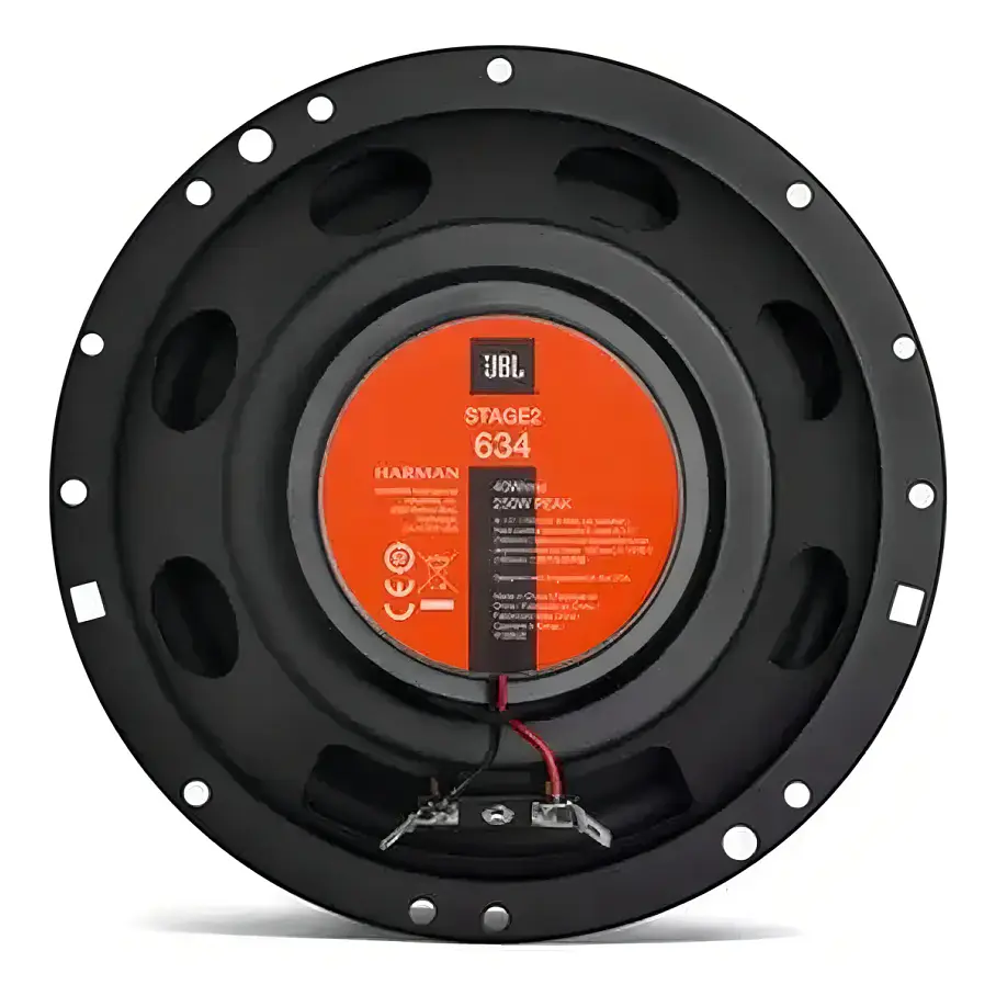 Parlantes Carro Jbl 250w 16cm 6.5' 3 Vias Stage 2 634 Color Negro. 3