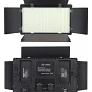 Kit Profesional Luz Relleno Con Trípode Reflector Pro 600led Estructura Negro Luz Blanco frío. - Miniatura 2