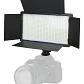Kit Profesional Luz Relleno Con Trípode Reflector Pro 600led Estructura Negro Luz Blanco frío. - Miniatura 5