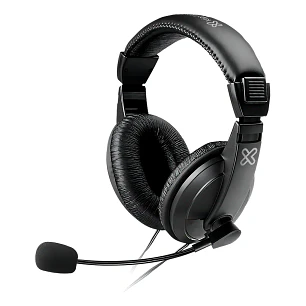 Audifonos Auriculares Klip Xtreme Ksh-301 Con Microfono Negro.