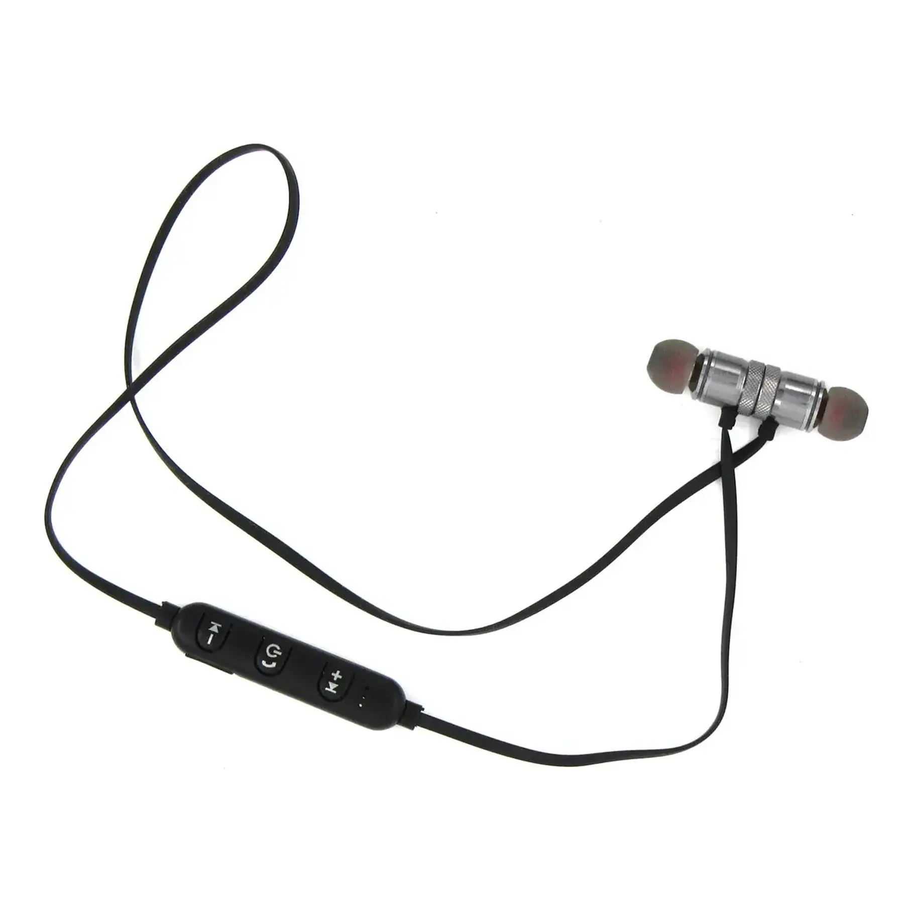 Audifonos Auriculares Magnéticos Manos Libres Bluetooth Fiddler Plateado. 3