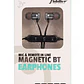 Audifonos Auriculares Magnéticos Manos Libres Bluetooth Fiddler Plateado. - Miniatura 1