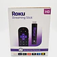 Roku Streaming Stick Hd Con Control Remoto Por Voz Negro De Voz Reempacado Certificado. - Miniatura 2