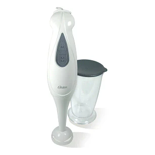 Batidora De Inmersión Oster® Con Vaso 2609 Color Blanco.