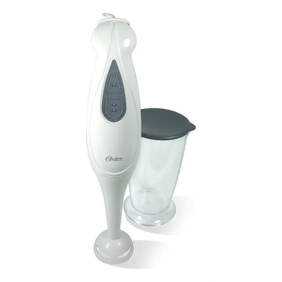 Batidora De Inmersión Oster® Con Vaso 2609 Color Blanco. 1
