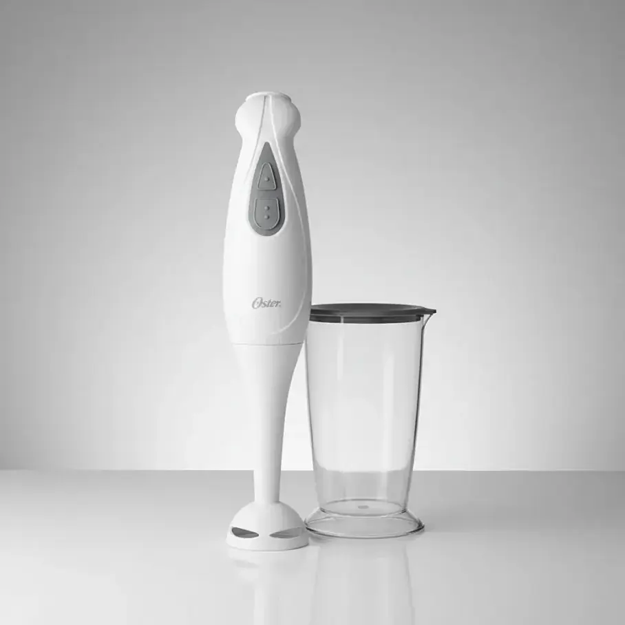 Batidora De Inmersión Oster® Con Vaso 2609 Color Blanco. 5