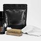 Kit De Limpieza Zapatillas En Bolsa Espuma Limpiadora Blanqueador Negro Zapatillas Limpiador De Zapatos Limpieza Spray Kit De Cepillos Y Manta. - Miniatura 2