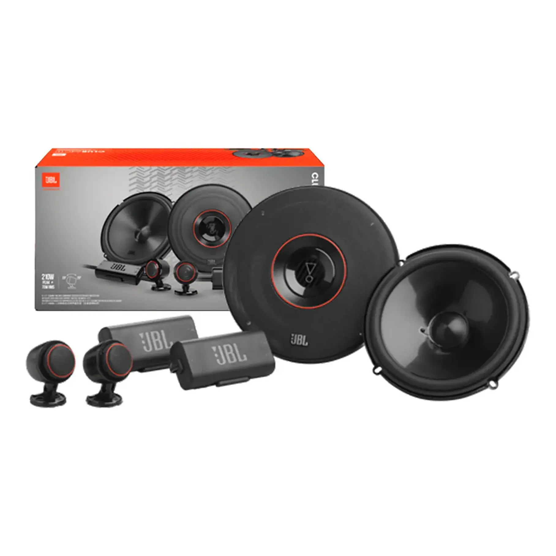 Set De Medios 6.5 Parlantes x2  PLG Jbl Club 64 CTP 2 Vias 210w Max / 70w Rms. 2
