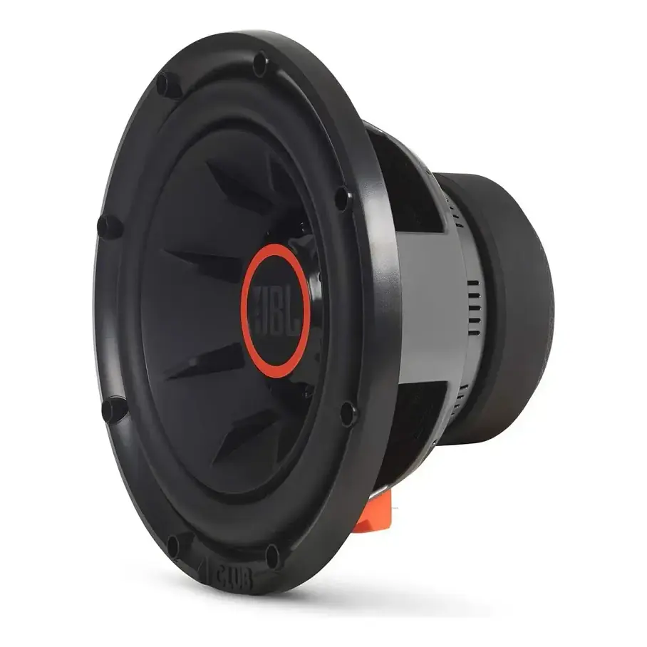 Subwoofer Jbl Harman Club 1024 De 10 Pulgadas 250 W Rms 2 o 4 Ohmios Negro/Naranja. 2