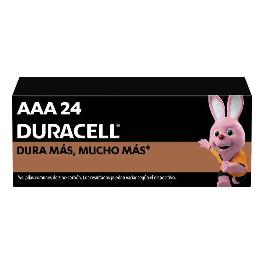 Pila Duracell Aaa x24 (caja 24 Pilas, Triple A, Dura Más) Alcalinas. 1