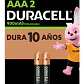 Pack X2 Pilas Aaa Recargables De 900 Mah Duracell. - Miniatura 1