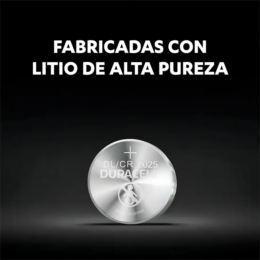 Pila Bateria Litio Cr 2025 Duracell Unitaria X1 3