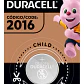 Pila Bateria Litio Cr 2016 Duracell Unitaria X1 - Miniatura 2
