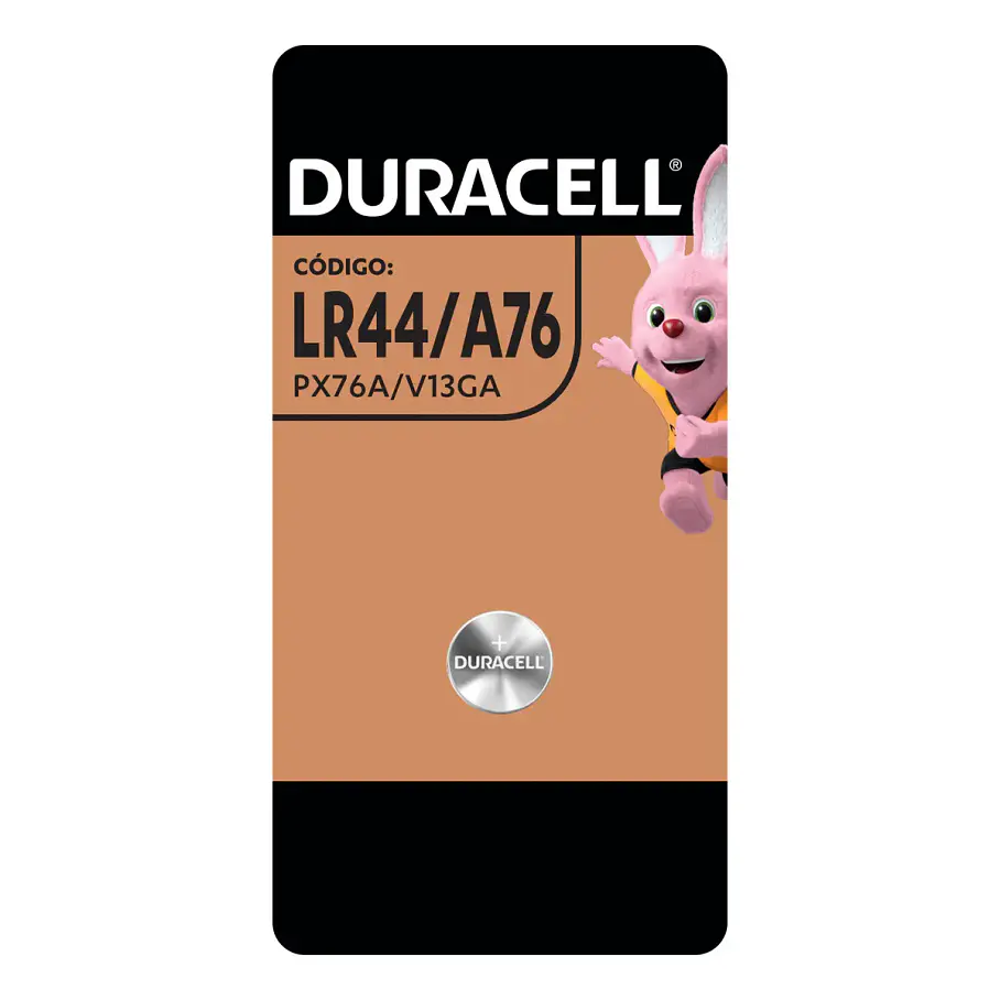 Pila Duracell 76/lr44 (1 Pila, Dura Mas) 1