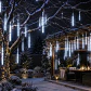 Luces Meteorito 8 Tubos De Luces LED Navideñas Navidad Decoracion 50 CM Electrico Corriente 288 Led RGB/Blanco/Azul/Calido  - Miniatura 7