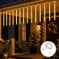 Luces Meteorito 8 Tubos De Luces LED Navideñas Navidad Decoracion 50 CM Electrico Corriente 288 Led RGB/Blanco/Azul/Calido  - Miniatura 14