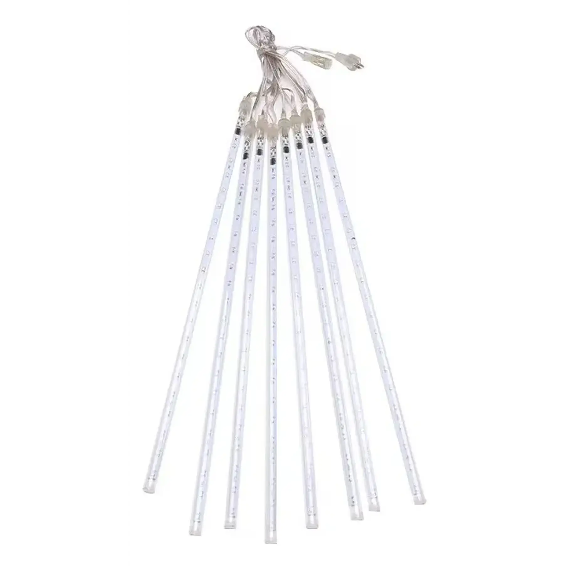 Luces Meteorito 8 Tubos De Luces LED Navideñas Navidad Decoracion 50 CM Electrico Corriente 288 Led RGB/Blanco/Azul/Calido  15
