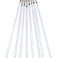 Luces Meteorito 8 Tubos De Luces LED Navideñas Navidad Decoracion 50 CM Electrico Corriente 288 Led RGB/Blanco/Azul/Calido  - Miniatura 15