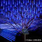 Luces Meteorito Solar Led 8 Tubos De Luces LED Navideñas Navidad Decoracion 50 CM Solar 288 Led RGB/Blanco/Azul/Calido - Miniatura 4