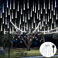 Luces Meteorito Solar Led 8 Tubos De Luces LED Navideñas Navidad Decoracion 50 CM Solar 288 Led RGB/Blanco/Azul/Calido - Miniatura 5