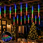 Luces Meteorito Solar Led 8 Tubos De Luces LED Navideñas Navidad Decoracion 50 CM Solar 288 Led RGB/Blanco/Azul/Calido - Miniatura 13
