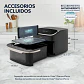 Freidora De Aire Oster Digital 10 L Con Ventana Negro Grande XL Pollo - Miniatura 5
