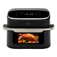 Freidora De Aire Oster Digital 10 L Con Ventana Negro Grande XL Pollo - Miniatura 1