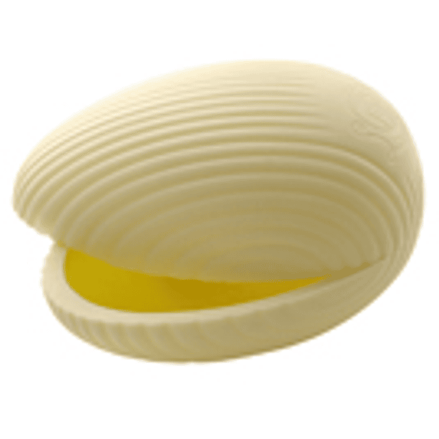 Striped egg XS (N°0) to fill white 120g