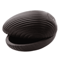 Striped egg XS (N°0) to fill dark 120g