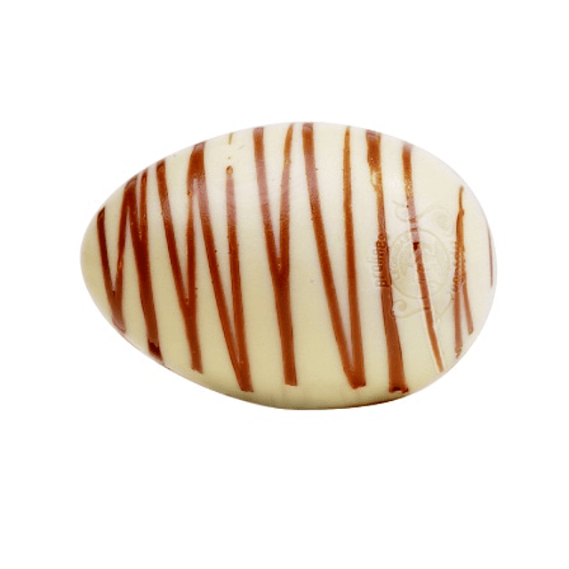 Hollow egg bicolor White 50g