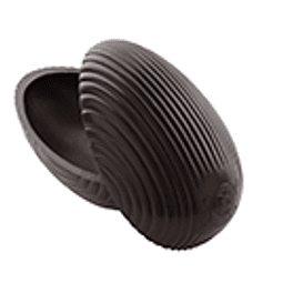Striped egg M (N°3) to fill Dark 220g